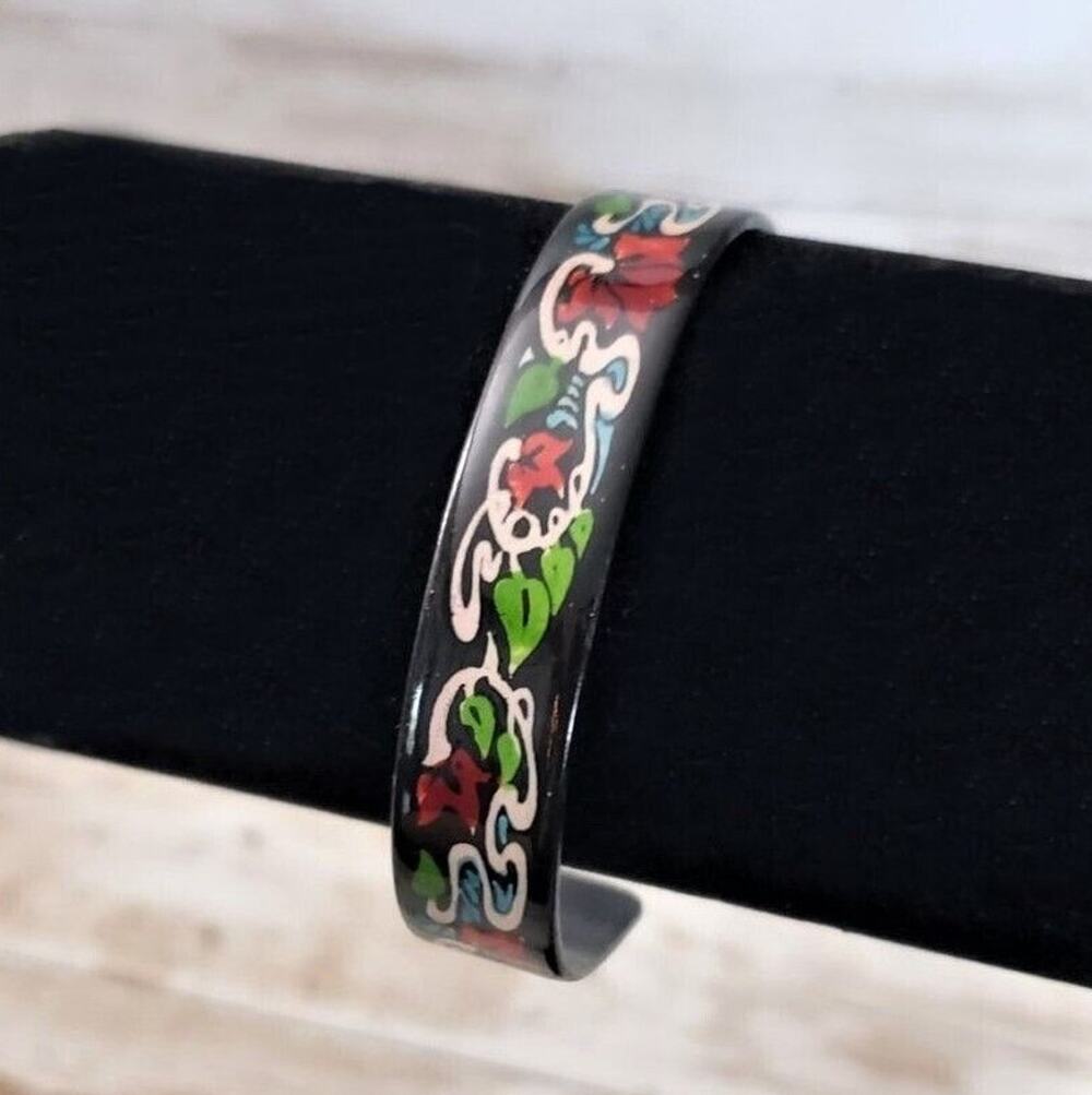 Vintage Bracelet / Bangle Western Germany Vine Design Bracelet